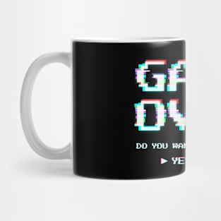 Game Over Glitched Mug